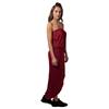 Urban Classics - Bandeau Midi Asymmetric Long dress - Red Product image